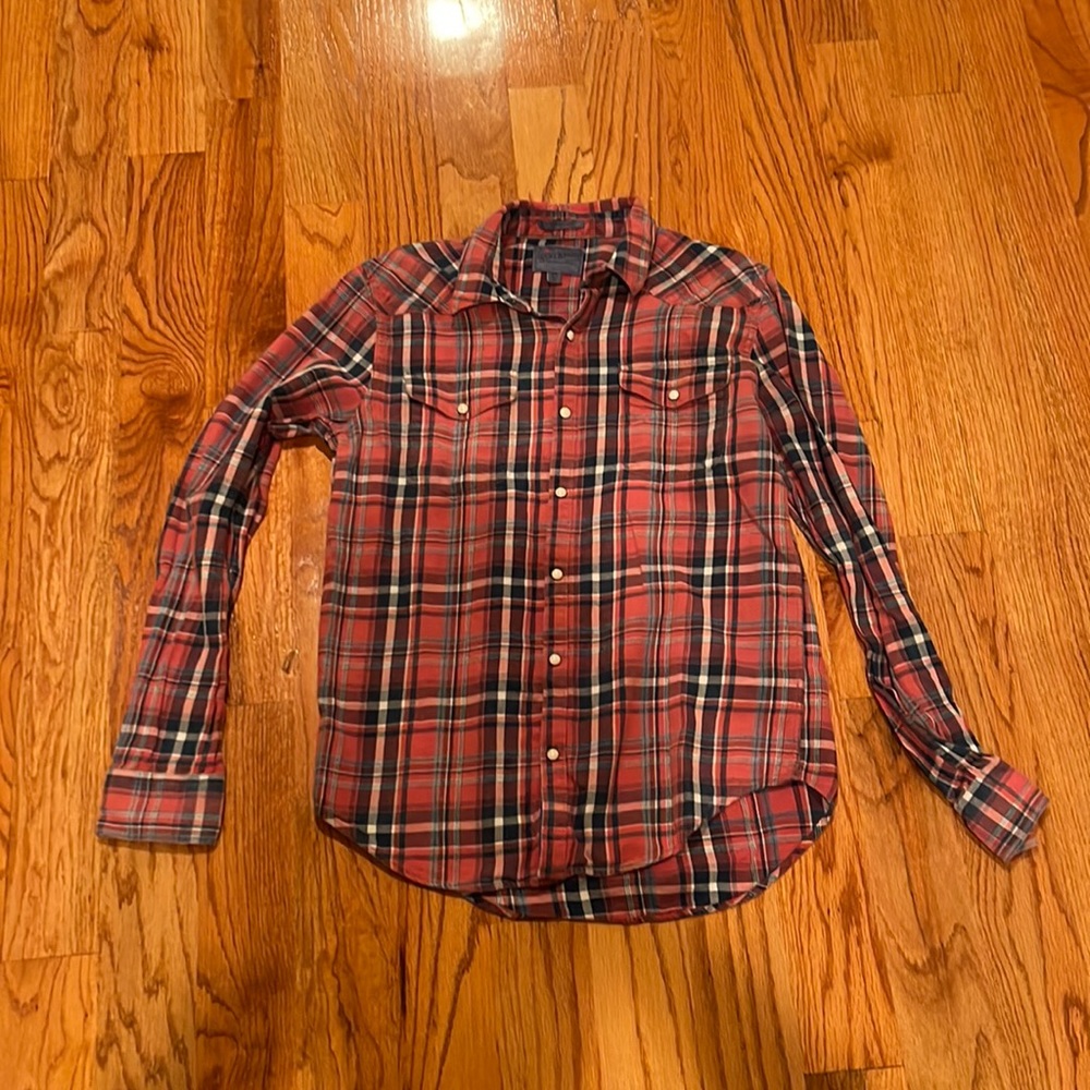 Lucky Brand Red Flannel S